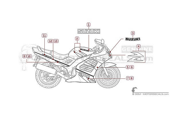 Suzuki RF900R 1998