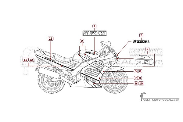 Suzuki RF900R 1998