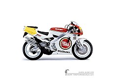 Adesivi per Suzuki RGV250 Lucky Strike 1991 • Suzuki Adesivi OEM