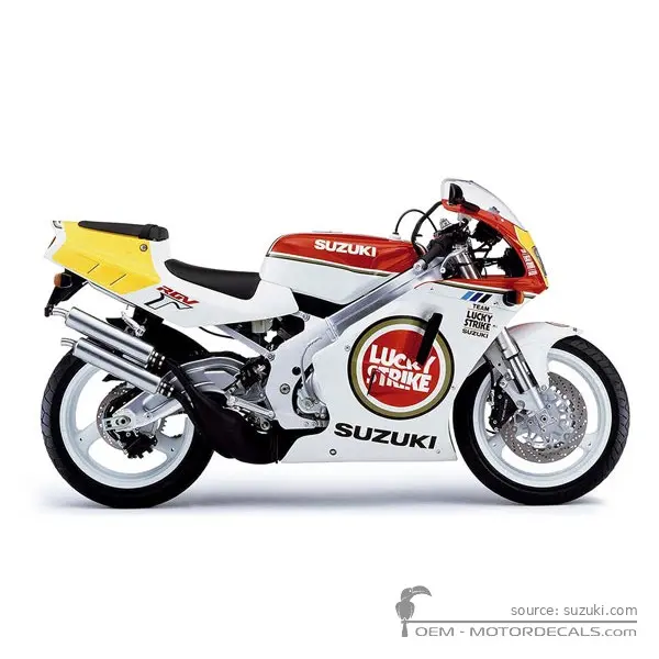 Suzuki RGV250 Lucky Strike 1991 - Lucky Strike Red / Pearl Cool White