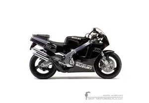 Autocollants pour Suzuki RGV250 1991 • Suzuki Autocollants OEM