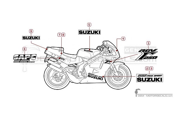 Suzuki RGV250 1991