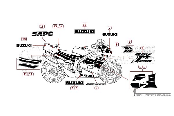 Suzuki RGV250 1991