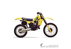 Aufkleber für Suzuki RM125 1983 • Suzuki OEM-Aufkleber