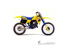 Adesivi per Suzuki RM125 1984 • Suzuki Adesivi OEM