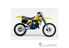 Decals for Suzuki RM125 1986 • Suzuki OEM Decals
