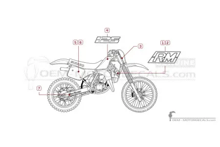Suzuki RM125 1987