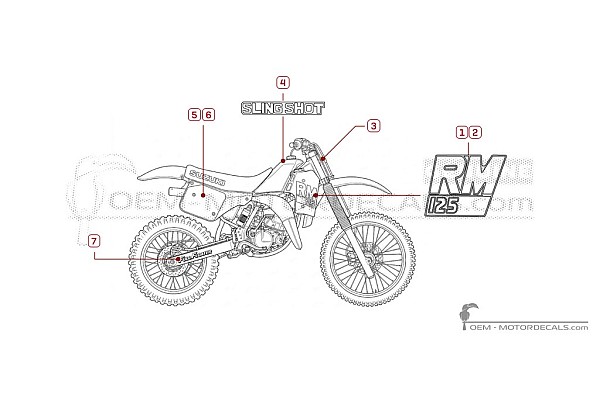 Suzuki RM125 1988