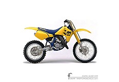 Decals for Suzuki RM125 1989 • Suzuki OEM Decals