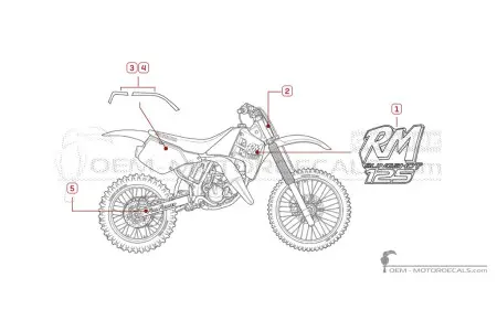 Suzuki RM125 1989