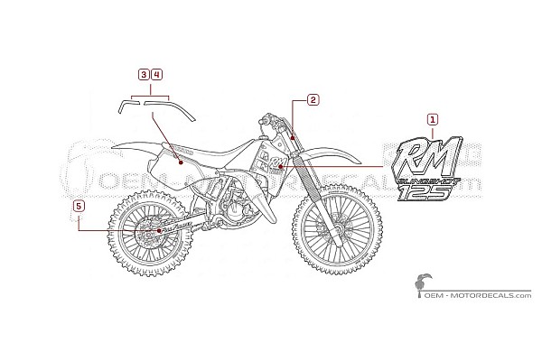 Suzuki RM125 1989