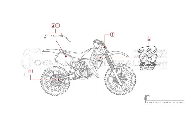 Suzuki RM125 1990