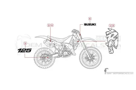 Suzuki RM125 1991