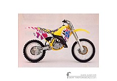 Adesivi per Suzuki RM125 1992 • Suzuki Adesivi OEM