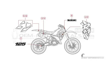 Suzuki RM125 1992