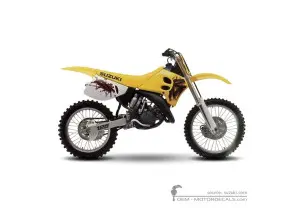Aufkleber für Suzuki RM125 1993 • Suzuki OEM-Aufkleber