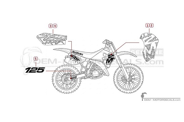Suzuki RM125 1993