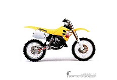 Stickers voor Suzuki RM125 1995 • Suzuki OEM Stickers