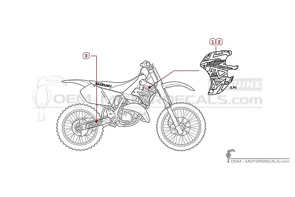 Suzuki RM125 1996