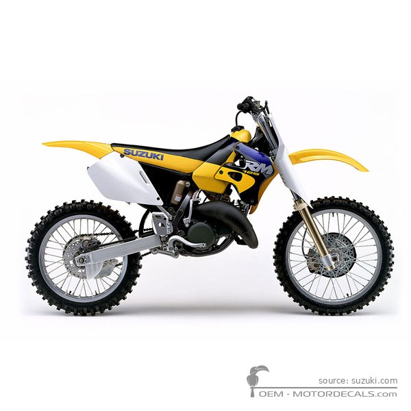 Stickers voor Suzuki RM125 1998 • Suzuki OEM Stickers