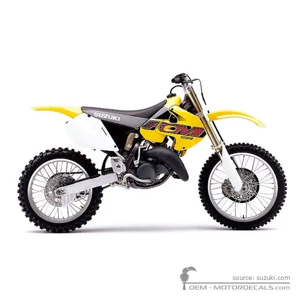 Suzuki RM125 2000 - Champion Yellow