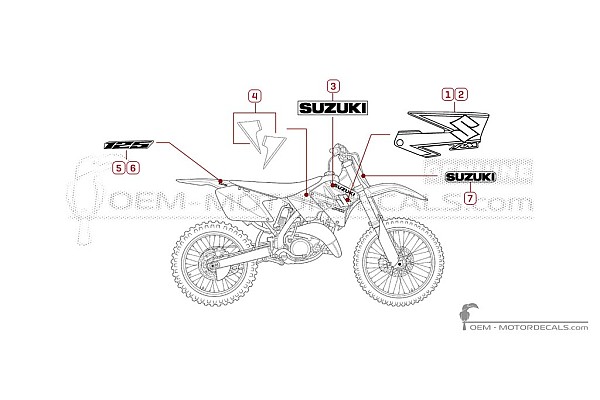 Suzuki RM125 2003