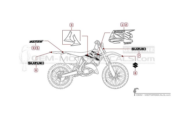 Suzuki RM125 2004