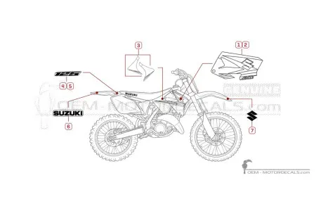 Suzuki RM125 2005