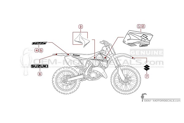 Suzuki RM125 2005