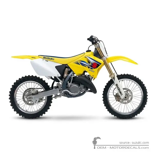 Suzuki RM125 2006 - Champion Yellow No.2