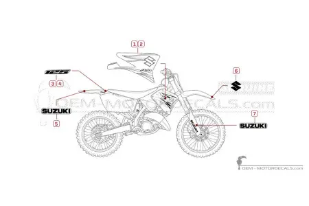 Suzuki RM125 2007