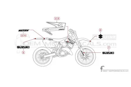 Suzuki RM125 2008