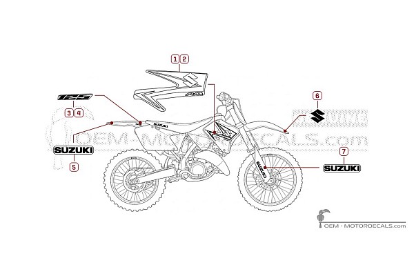 Suzuki RM125 2008