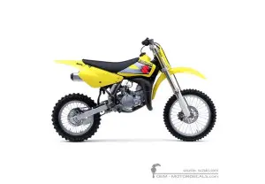 Adesivi per Suzuki RM85 2002 • Suzuki Adesivi OEM