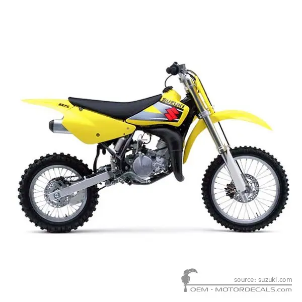 Suzuki RM85 2002 - Champion Yellow