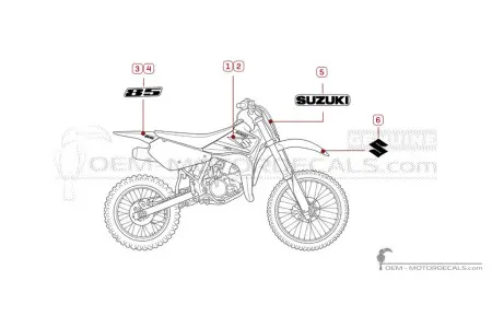 Suzuki RM85 2004