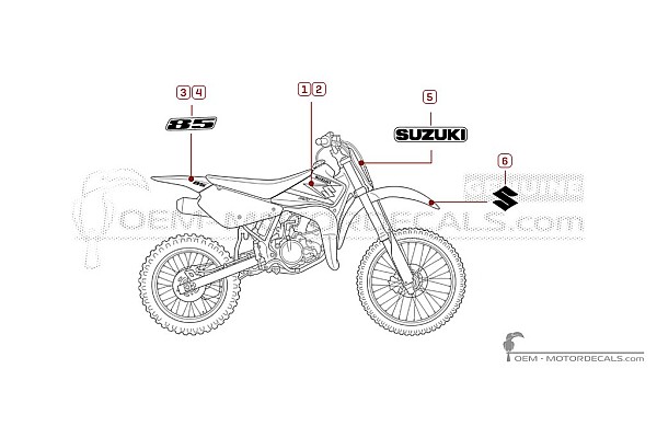 Suzuki RM85 2004