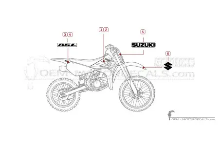 Suzuki RM85 L 2004