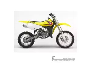 Autocollants pour Suzuki RM85 L 2005 • Suzuki Autocollants OEM