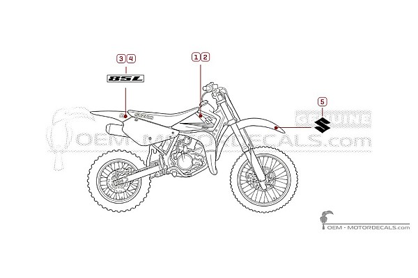 Suzuki RM85 L 2005