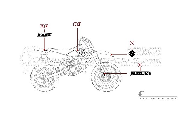 Suzuki RM85 2007