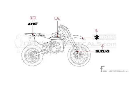 Suzuki RM85 2008
