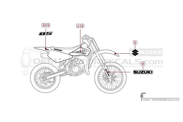 Suzuki RM85 2008