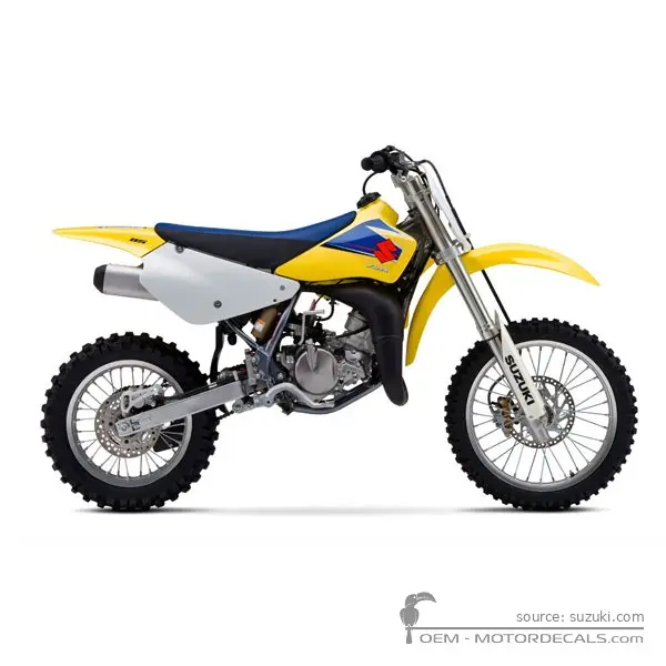 Suzuki RM85 2009 - Champion Yellow