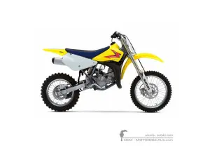 Autocollants pour Suzuki RM85 2014 • Suzuki Autocollants OEM