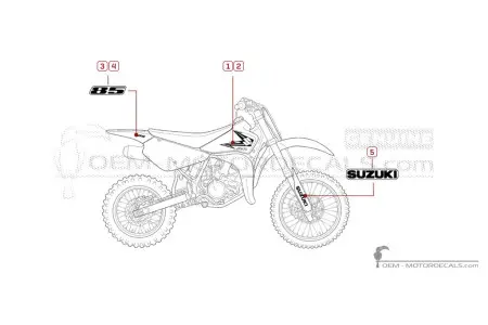 Suzuki RM85 2015