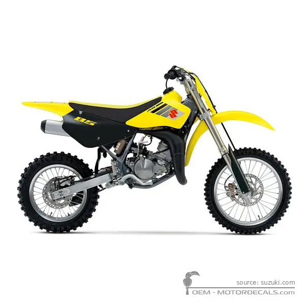 Suzuki RM85 2017 - Champion Yellow No.2