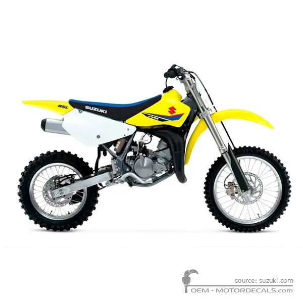 Suzuki RM85 2019 - Champion Yellow No.2
