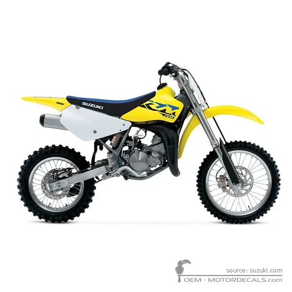 Suzuki RM85 2022 - Champion Yellow No.2
