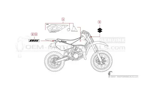 Suzuki RM85 2023